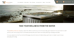 Desktop Screenshot of calderaspas.com